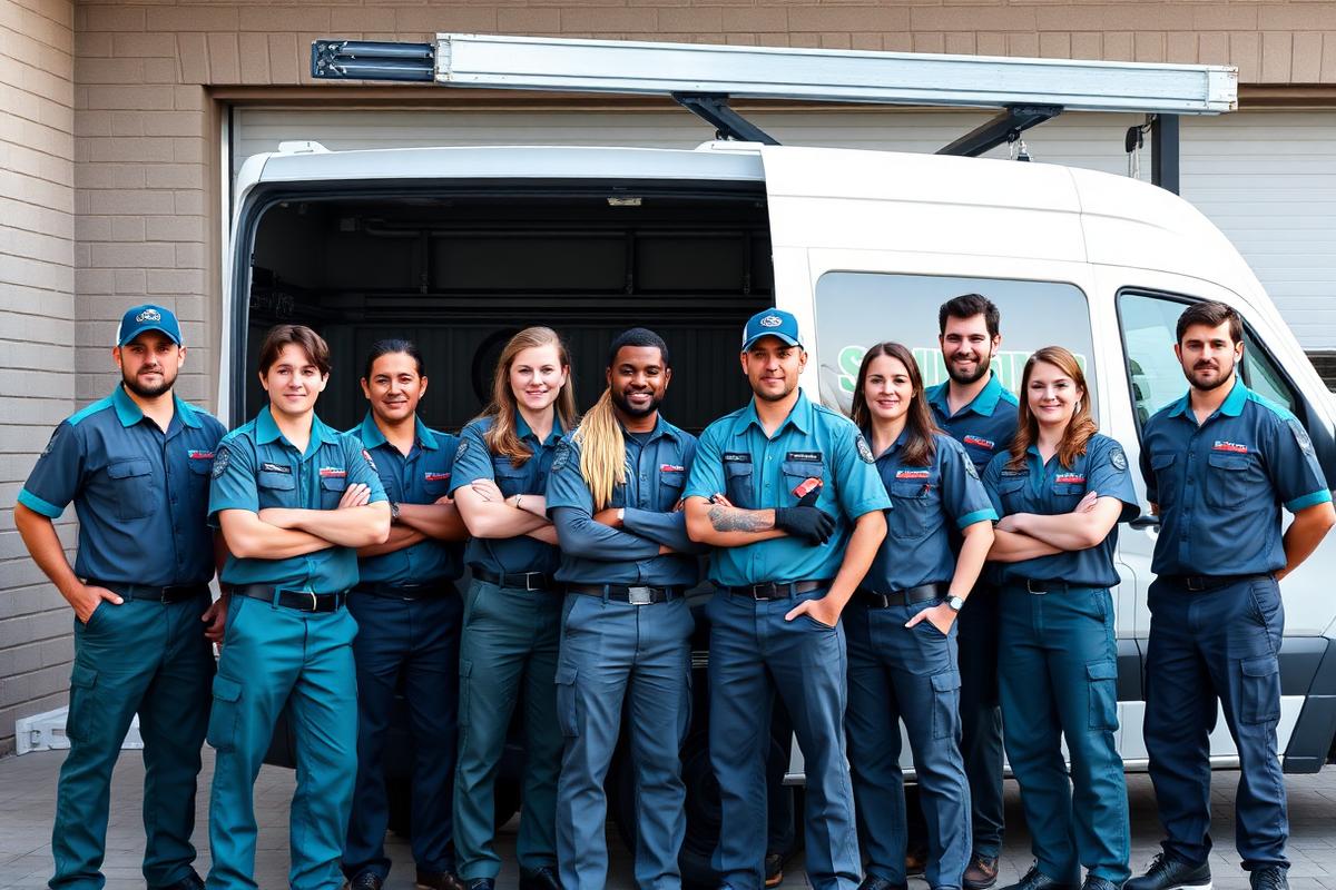 Garage Door San Gabriel team of certified technicians